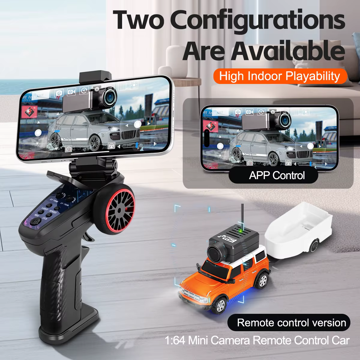 FPV Camera Mini RC Car — image 3