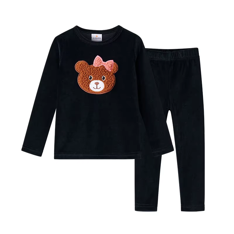 Snuggle Bear Pajamas – Girl Pajamas