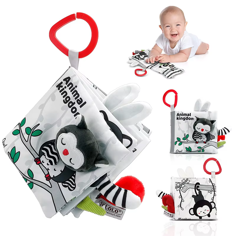 Black & White Sensory Cloth Book