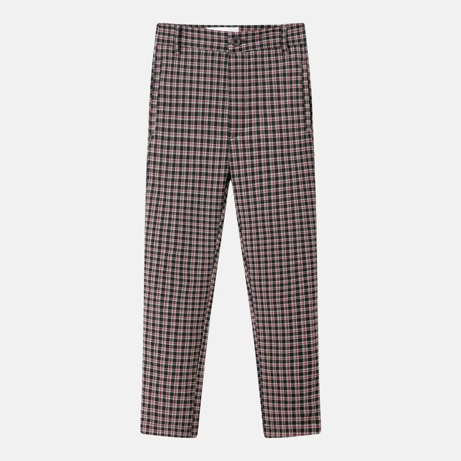 Grey Sailor Collection – Stretch Plaid Pants