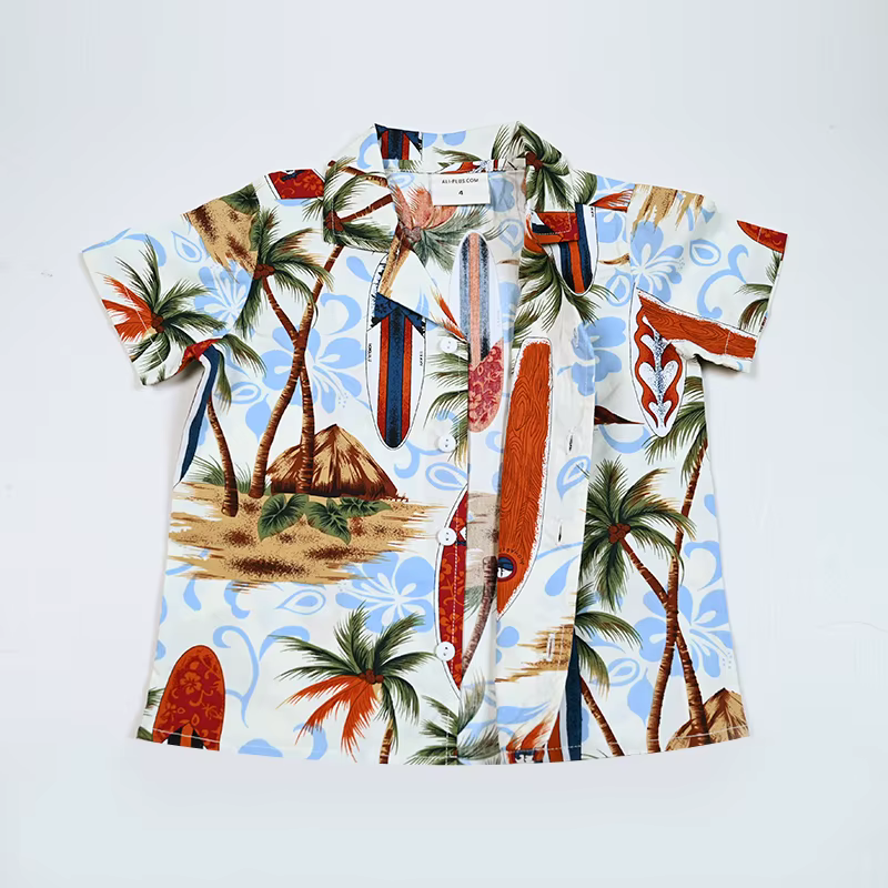 Red Denim Collection – Boy Blouse Shirt