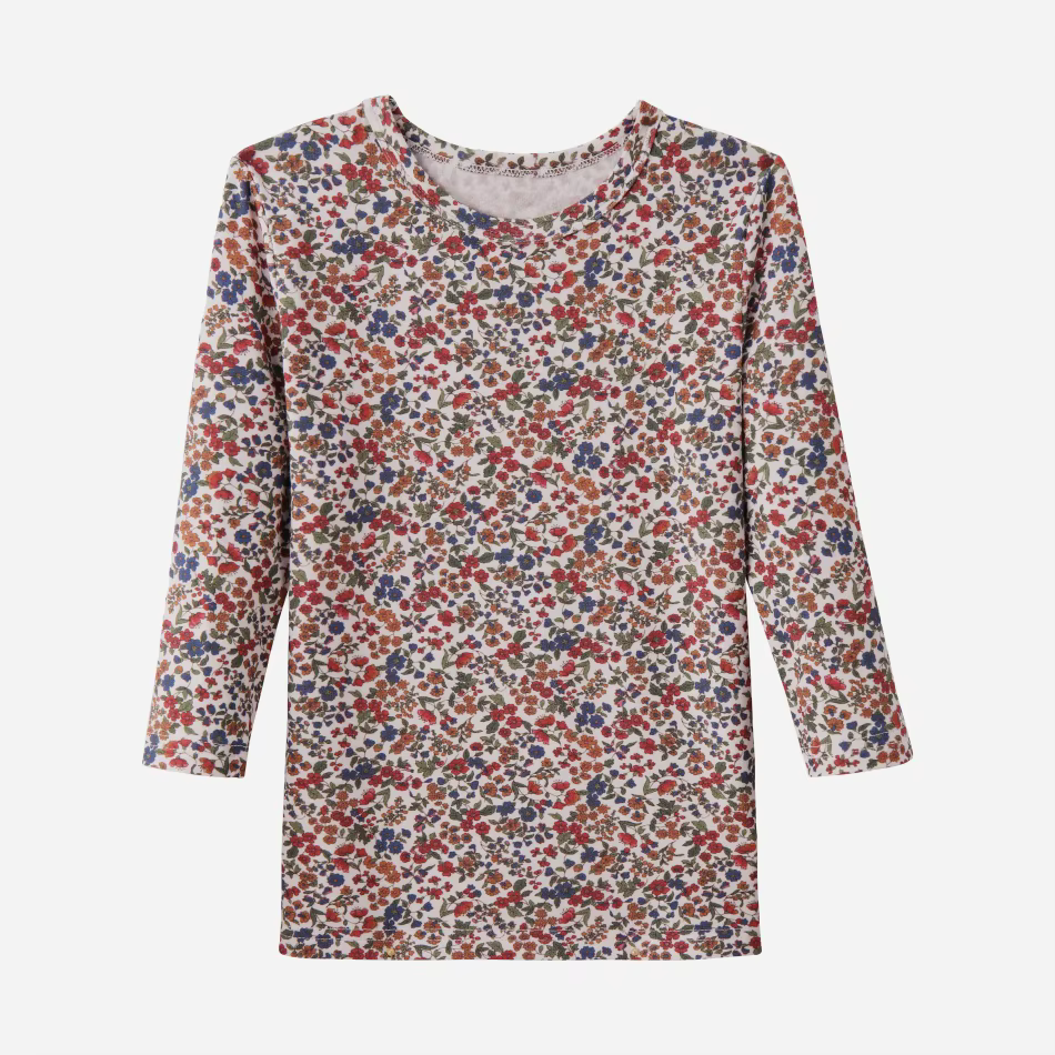 Black Denim Collection – 3 Quarter Floral