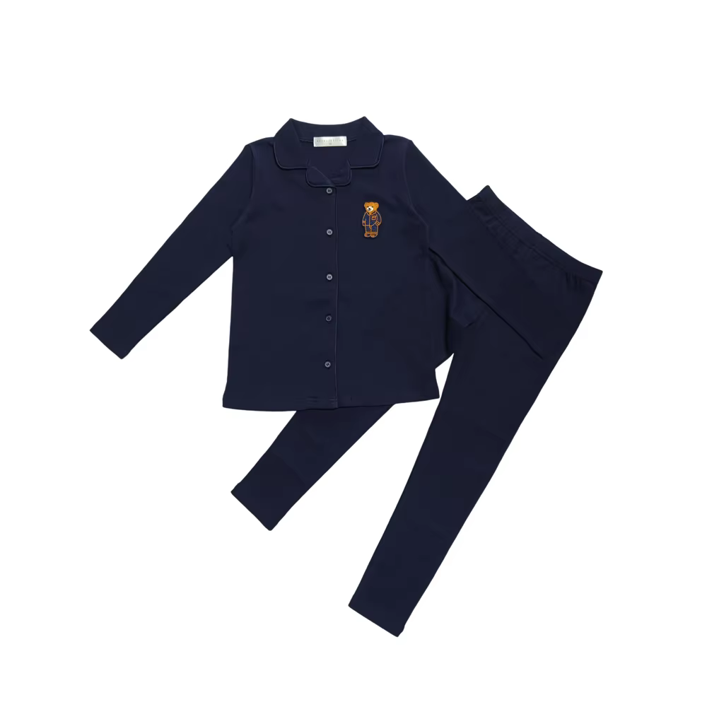 Teddy Loungewear Collection – Girl Blue Dress — image 3