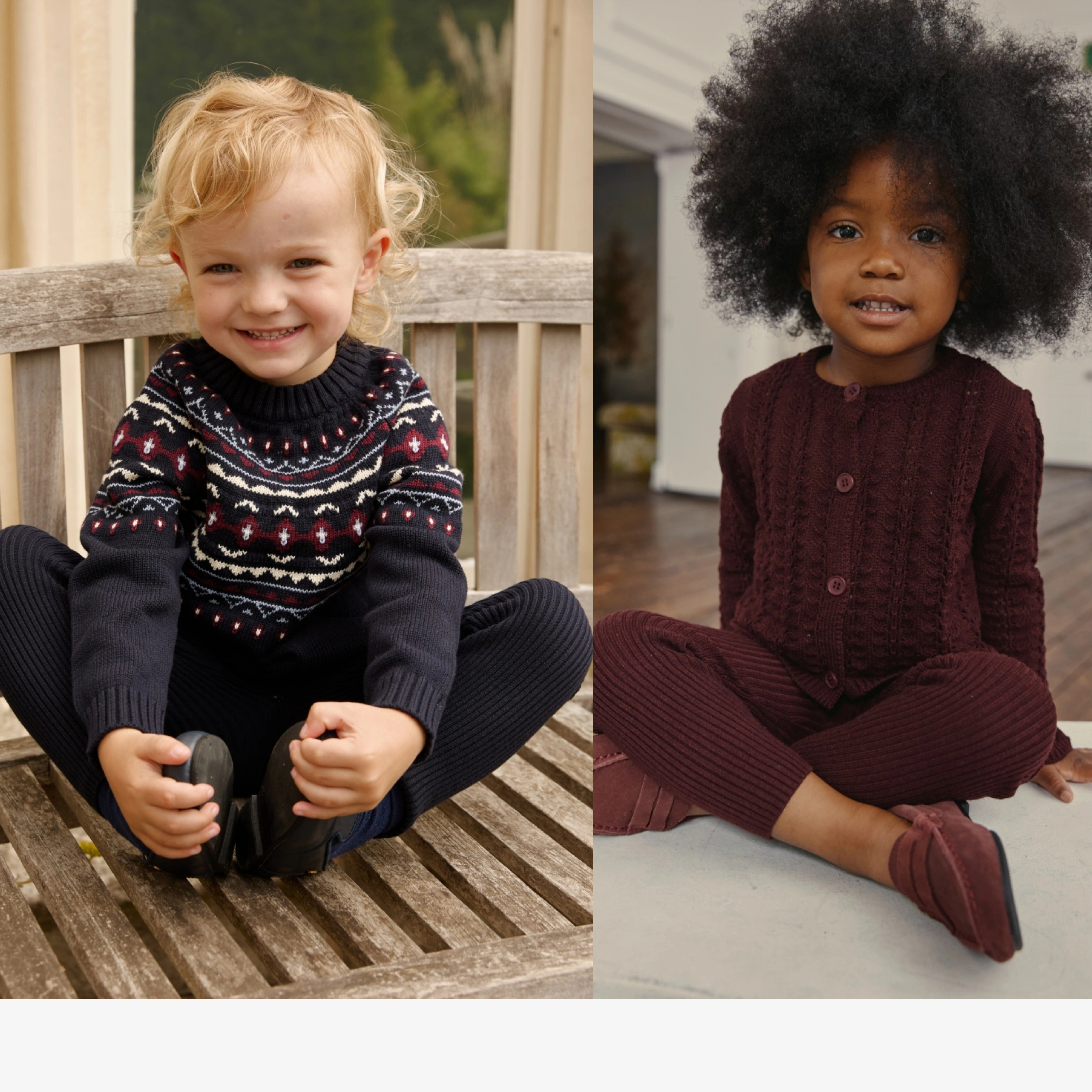 Knitted Collection – Navy Knit Set — image 4