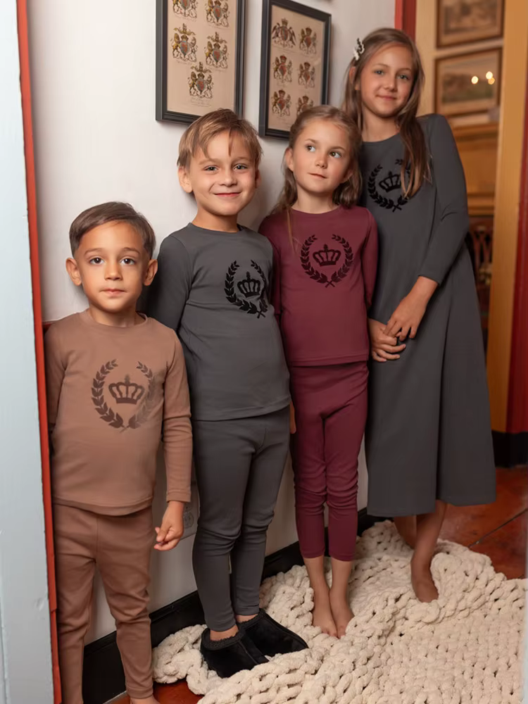 Ali Plus Royal Velvet Family Pyjamas