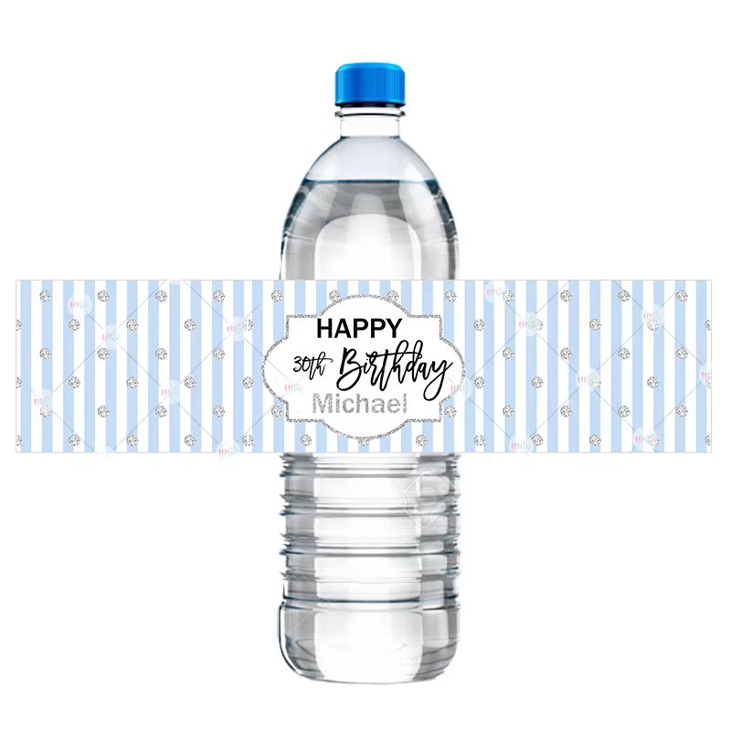 Personalised Gold Bottle Labels — image 12