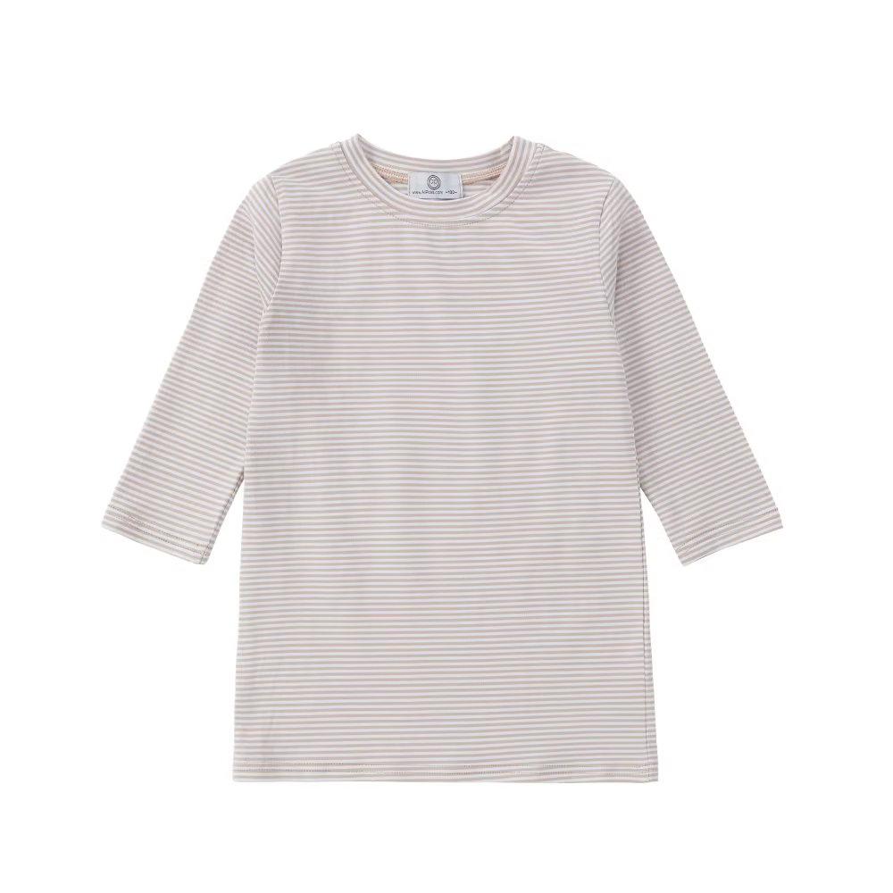White Denim Collection – 3 Qtr Sleeve Tee