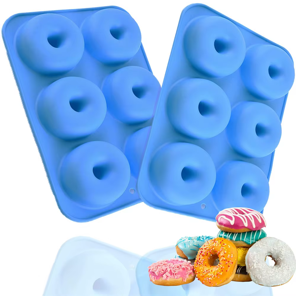 6-Cavity Silicone Donut Mould — image 4