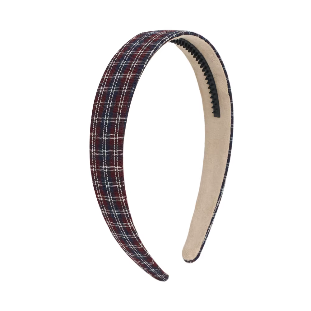 Plaid Moon Crochet Headband Headband
