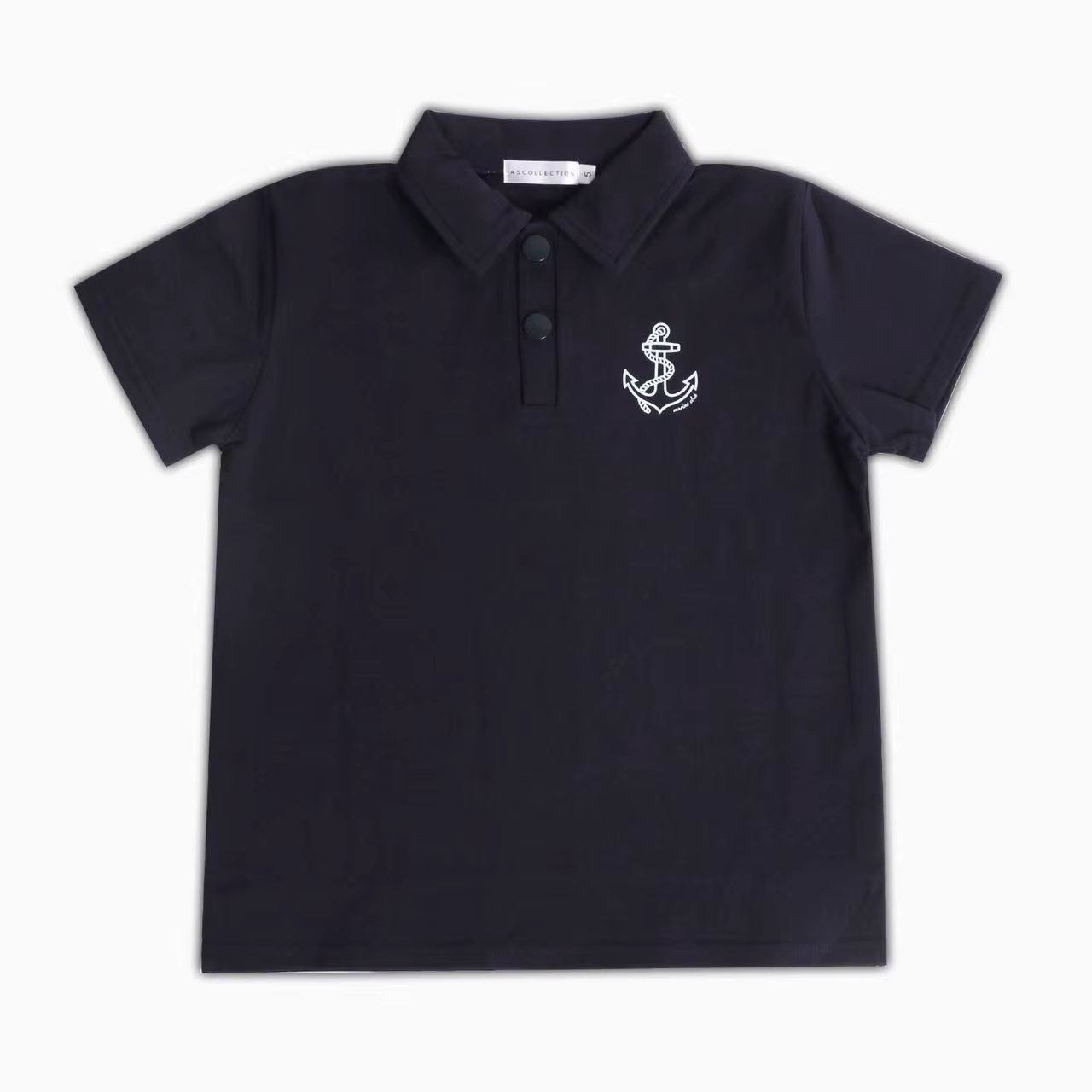 The Harbor Collection – Navy-Boys Polo SS