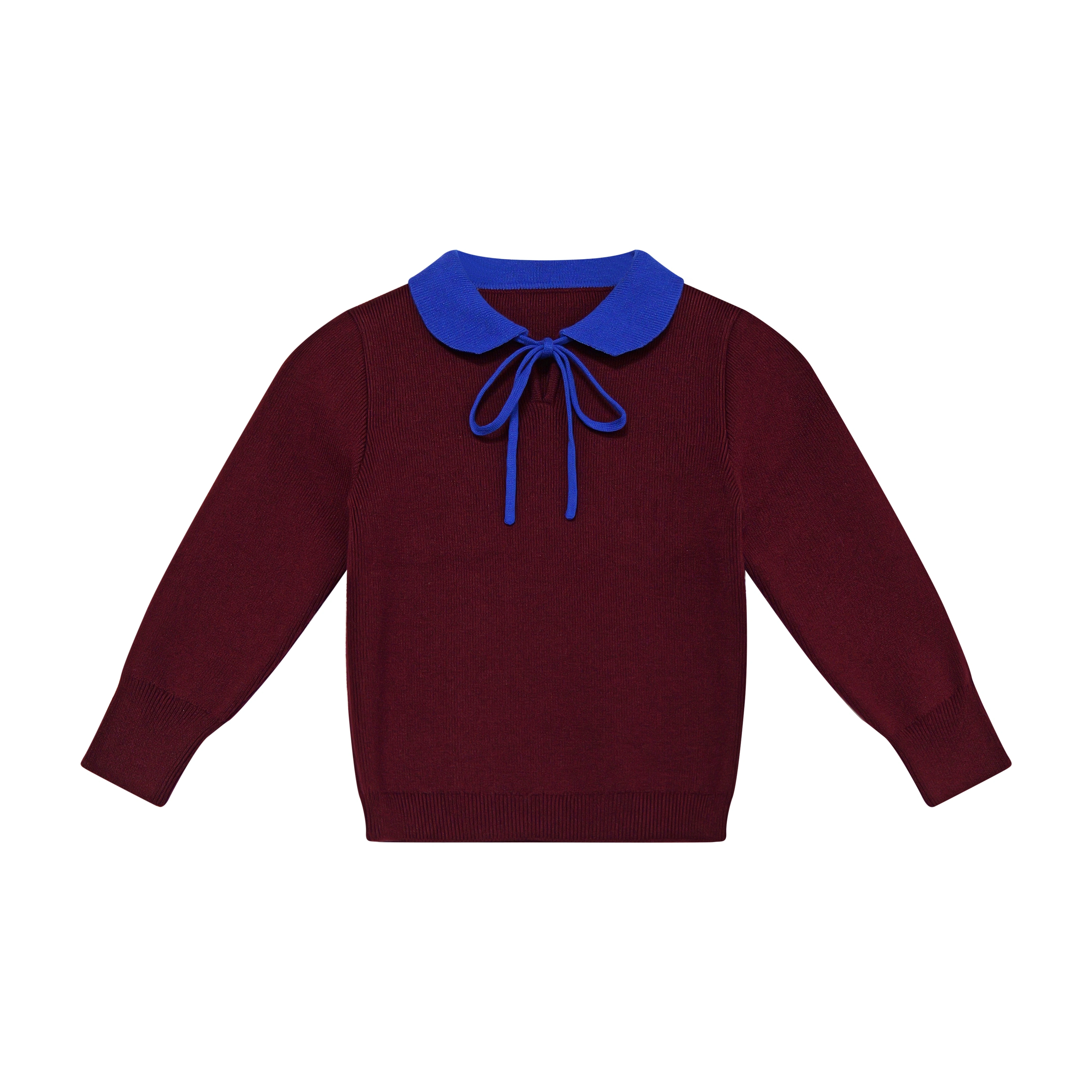 Burgundy Collection – Baby Girls Sweater – Ali Mali AW26