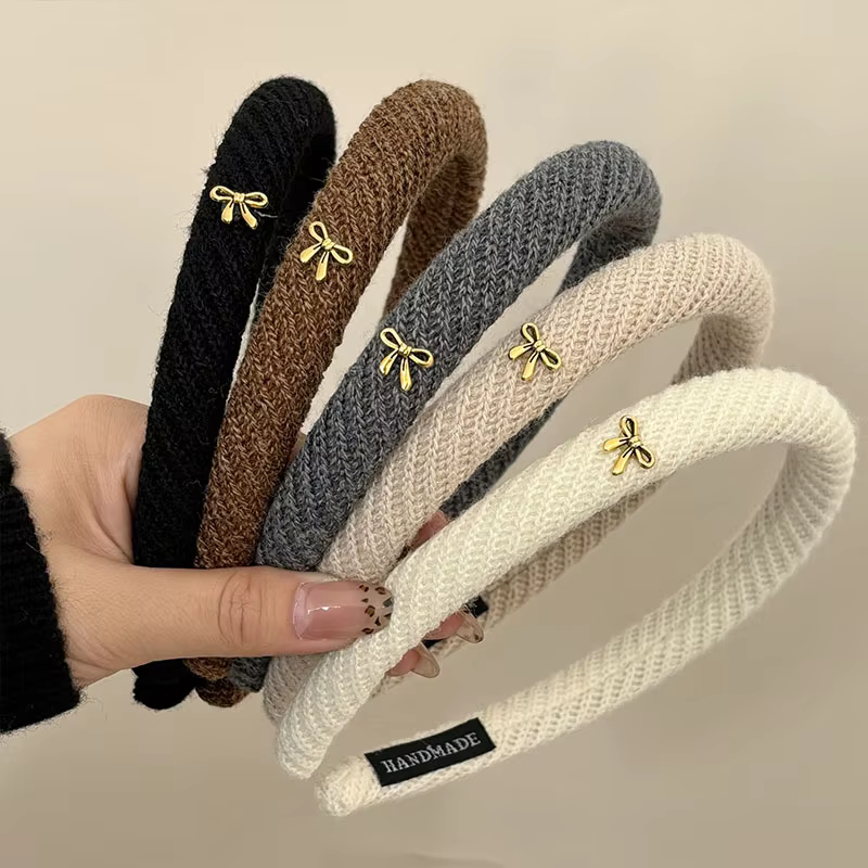 Twill Bow Headband — image 2