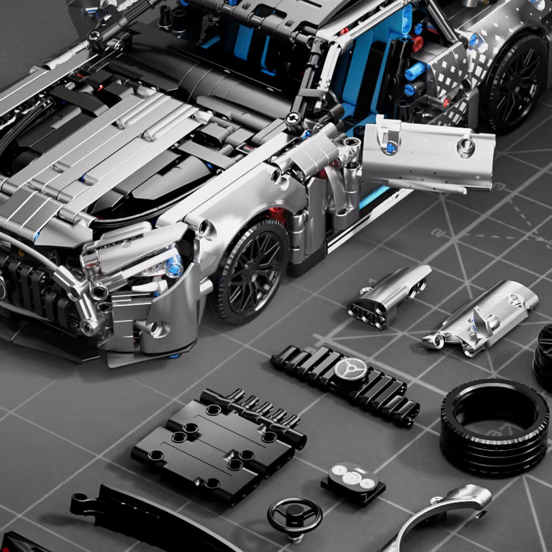 Racing Car Technic Set (1310 pcs) — image 4