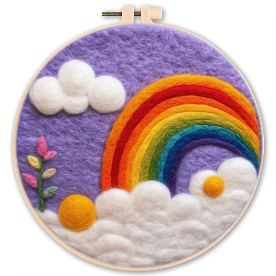 Landscape Wool Felting Kit – Design 115