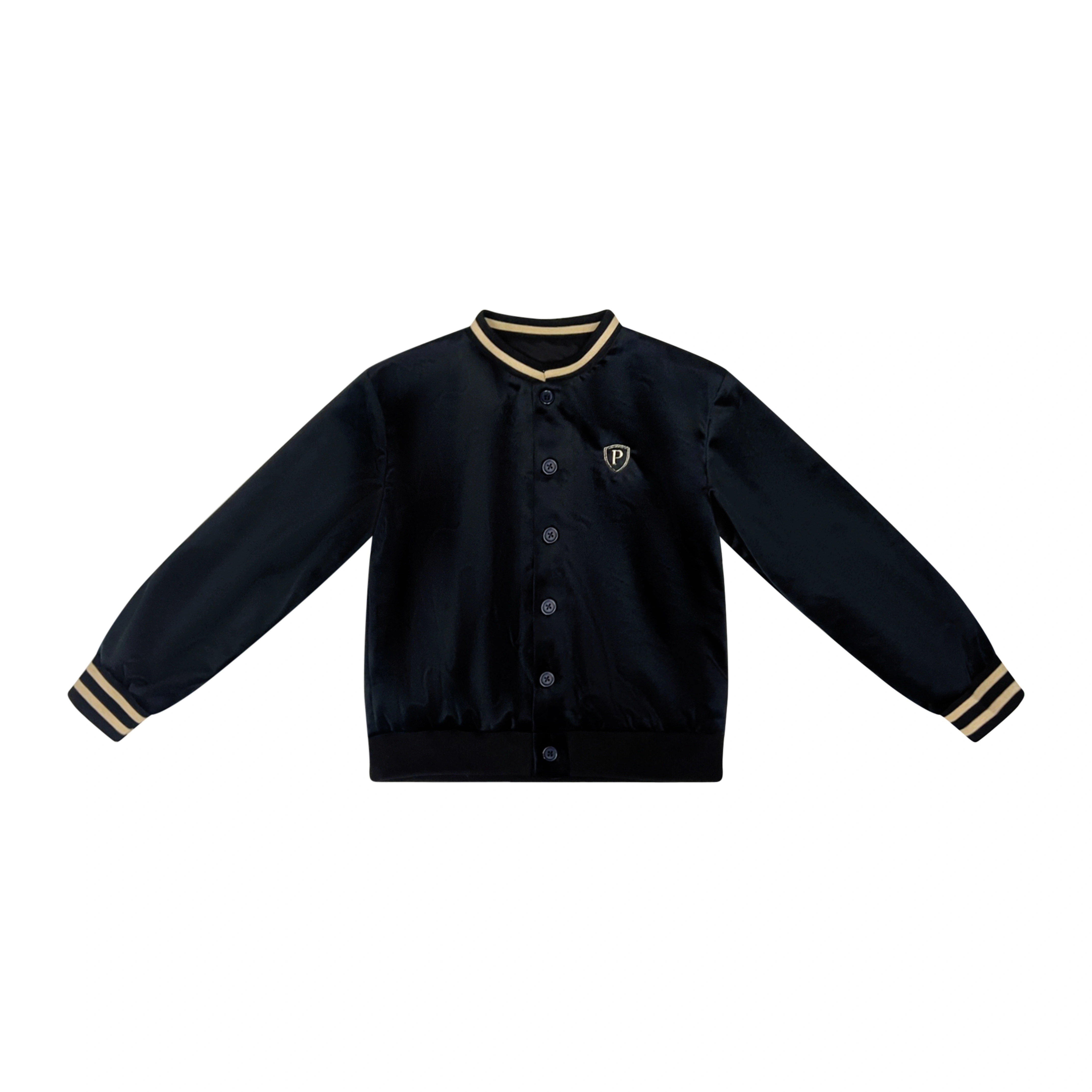 Black Robe Collection Boy Black Cardigan – Ali Plus AW26