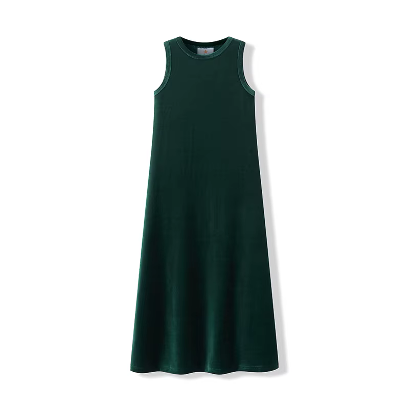 The Shabbos Lounge Suite in Green – Green Maxi Dress