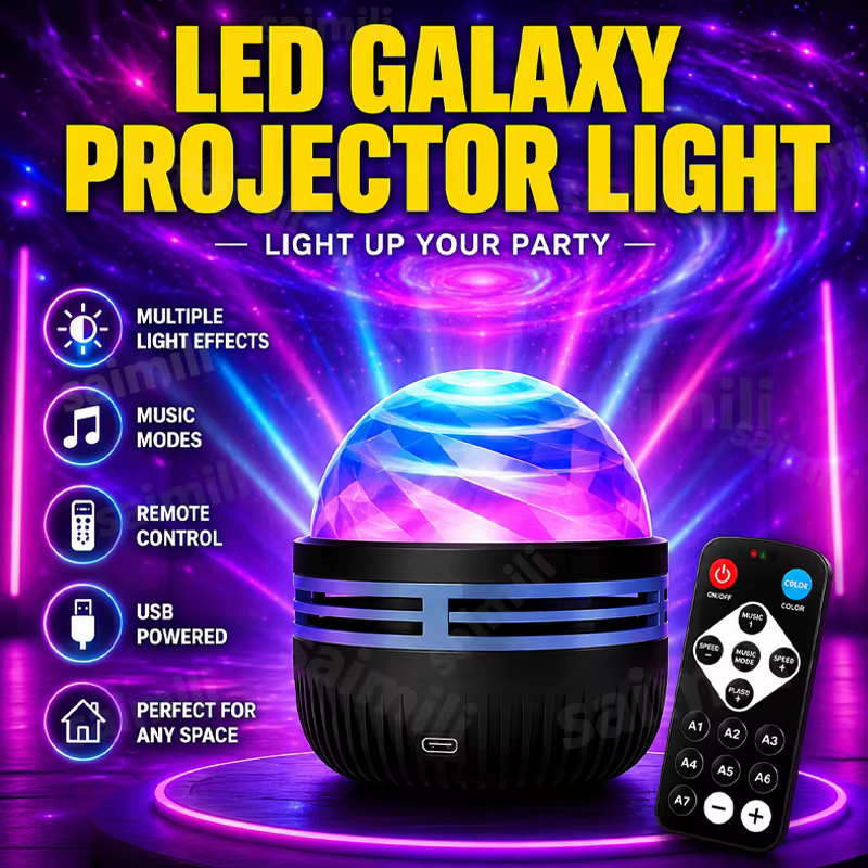 Galaxy Aurora Night Light