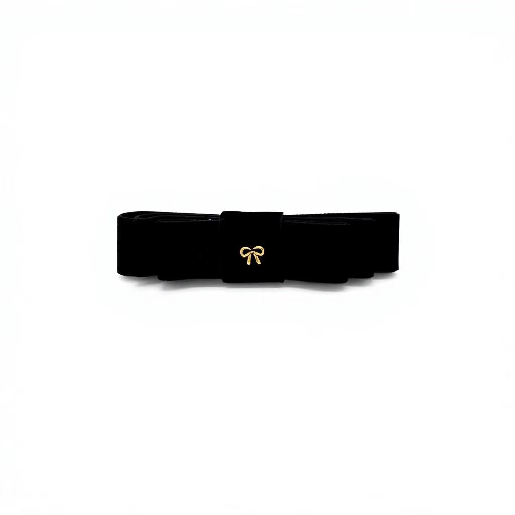 Black Velvet Bow Clip – Ali Picks AW26