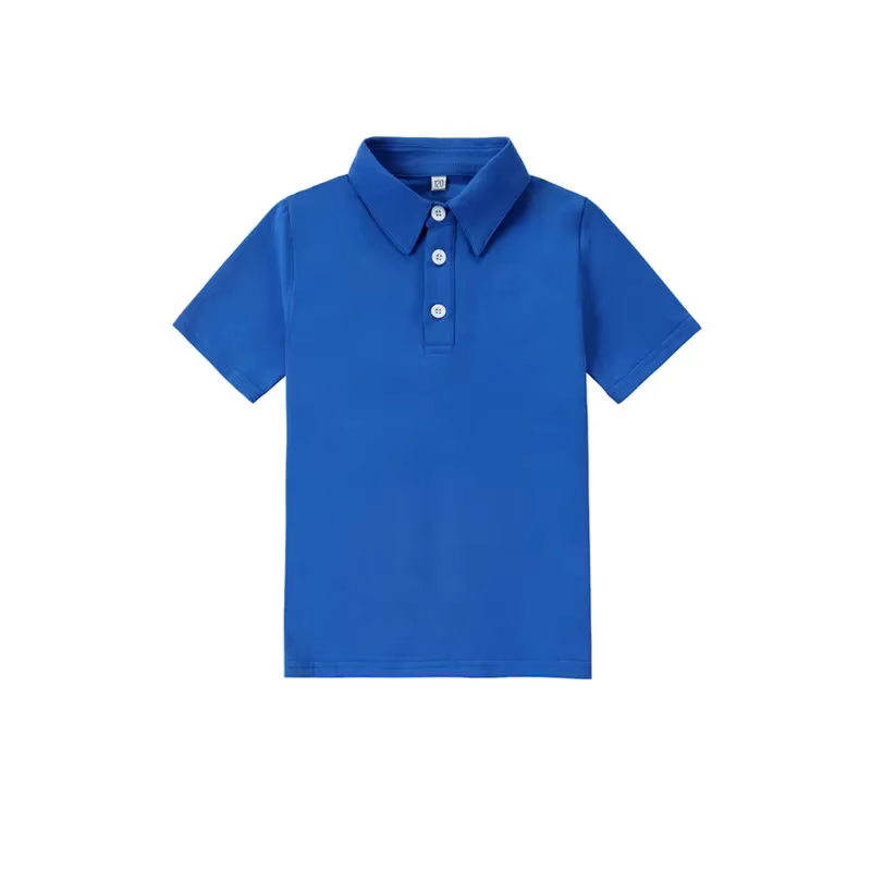 Spring Cotton Navy Blue – Blue Boy Shirt