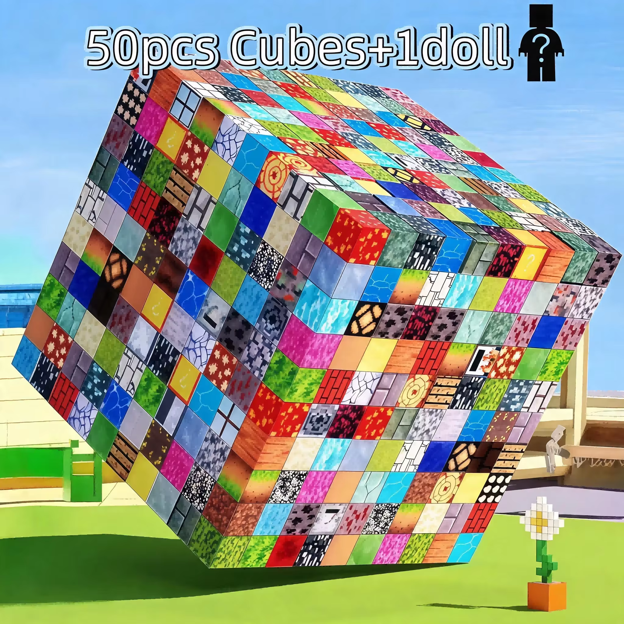 Magnetic Cubes (50 pcs) – 50 pieces