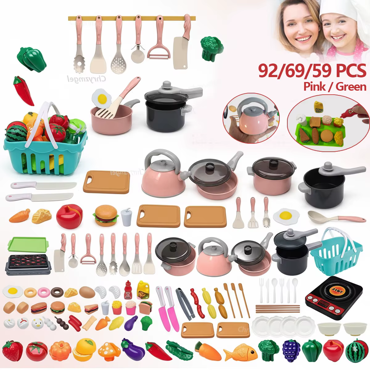 Mini Play Kitchen Set
