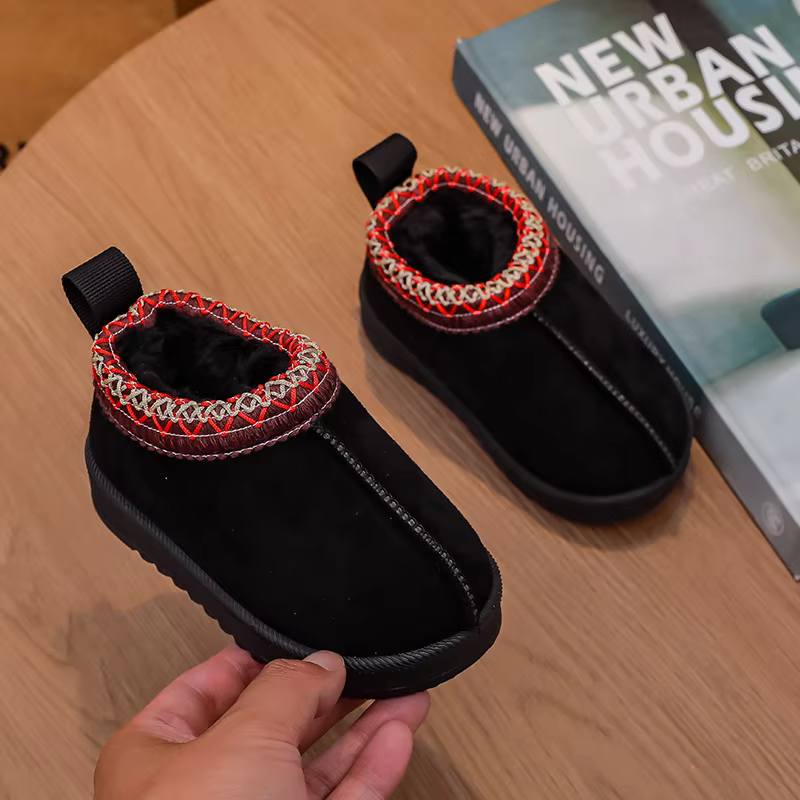 Girls' Plush Winter Ankle Boots — image 2
