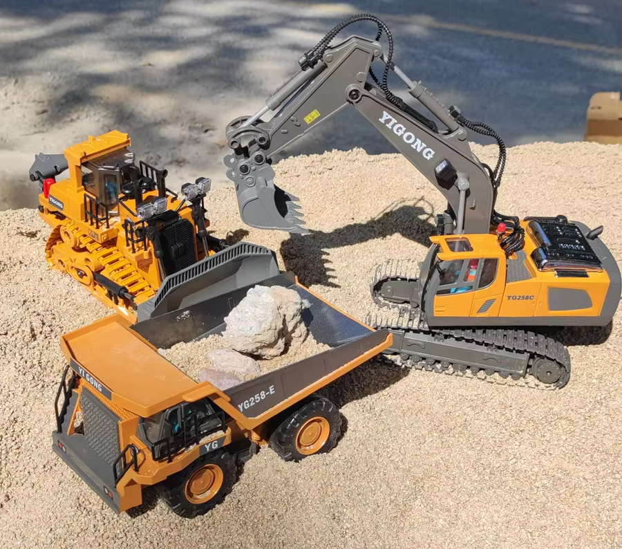 RC Excavator & Dump Truck — image 5