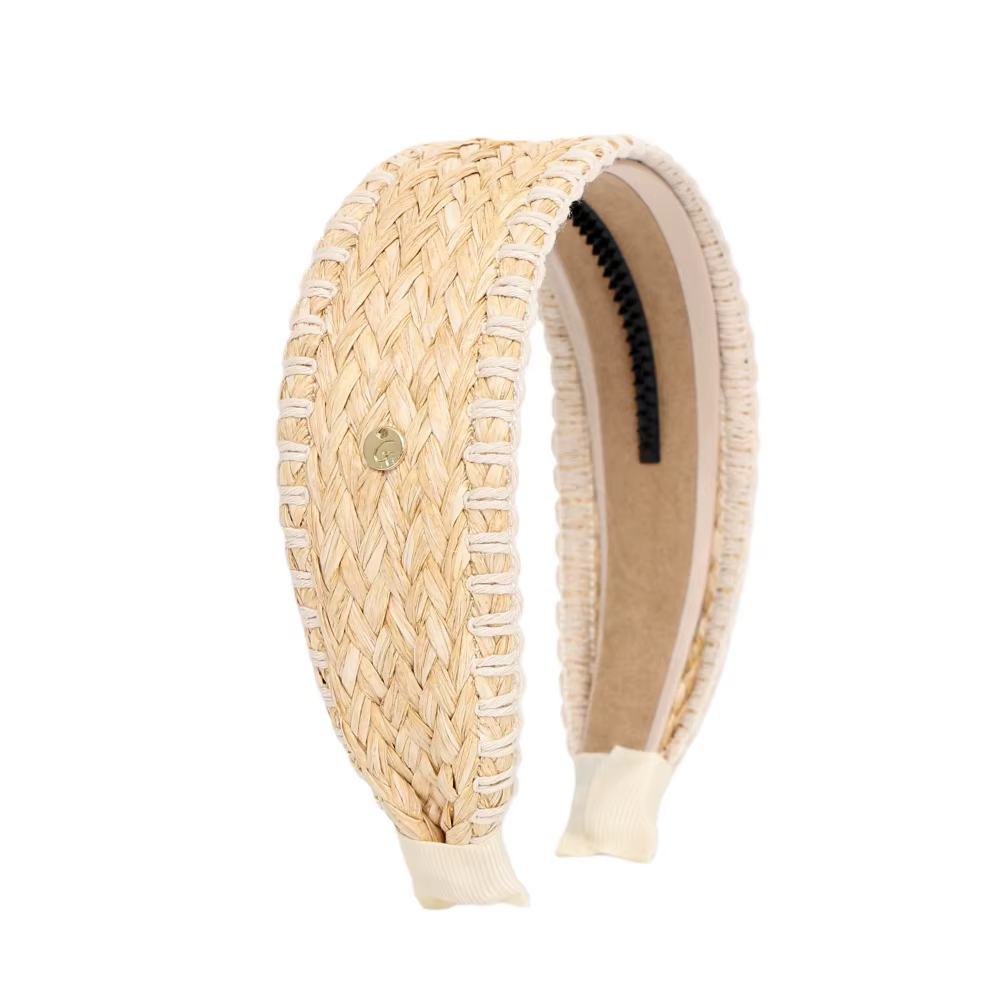 AP burlap hair accessories – K Beige HD