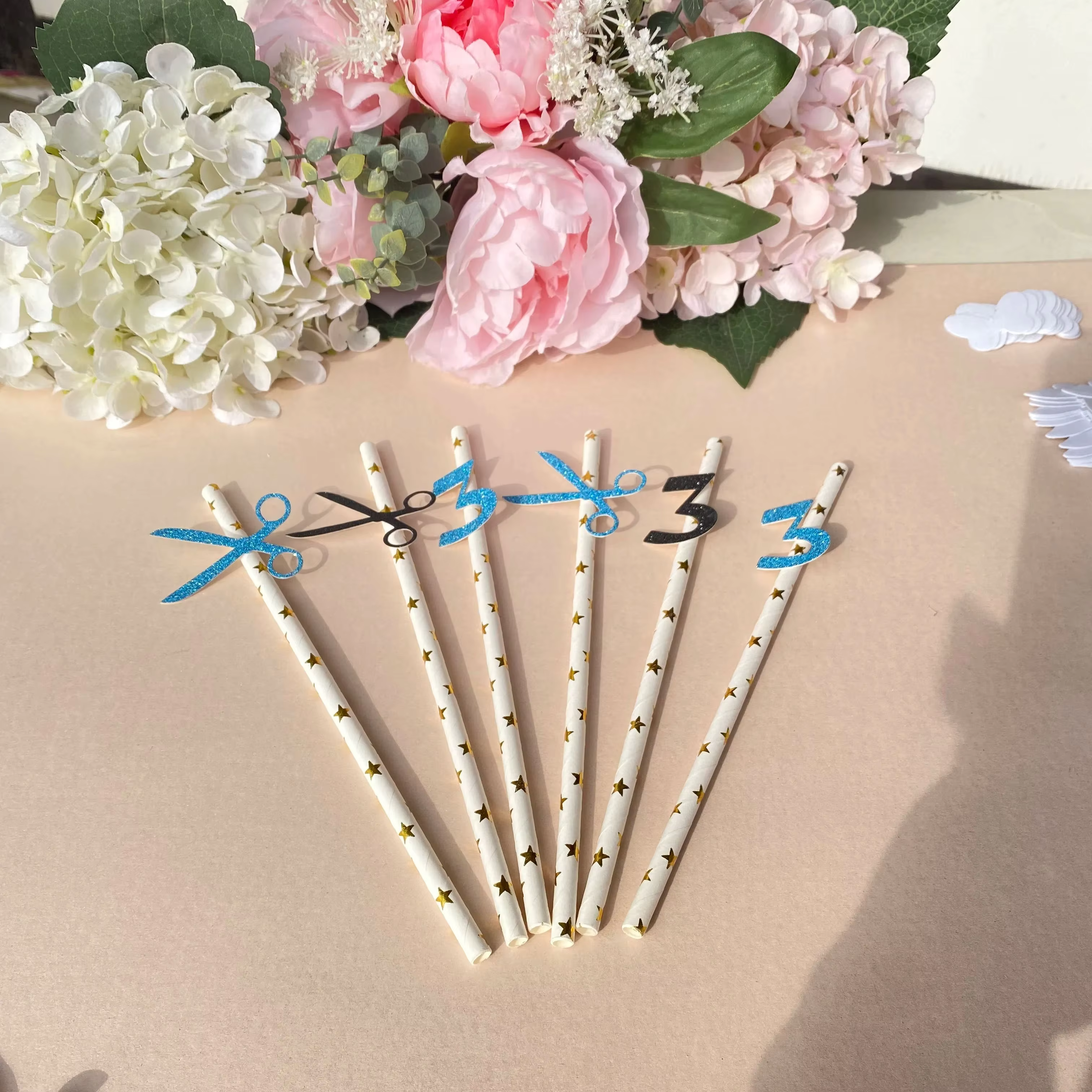 Upsherin Scissors Straws – 25 Pack — image 5