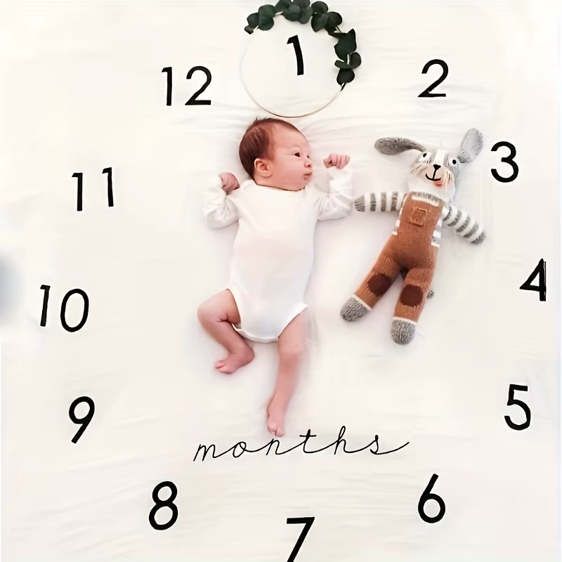 Baby Milestone Photography Backdrop — image 2