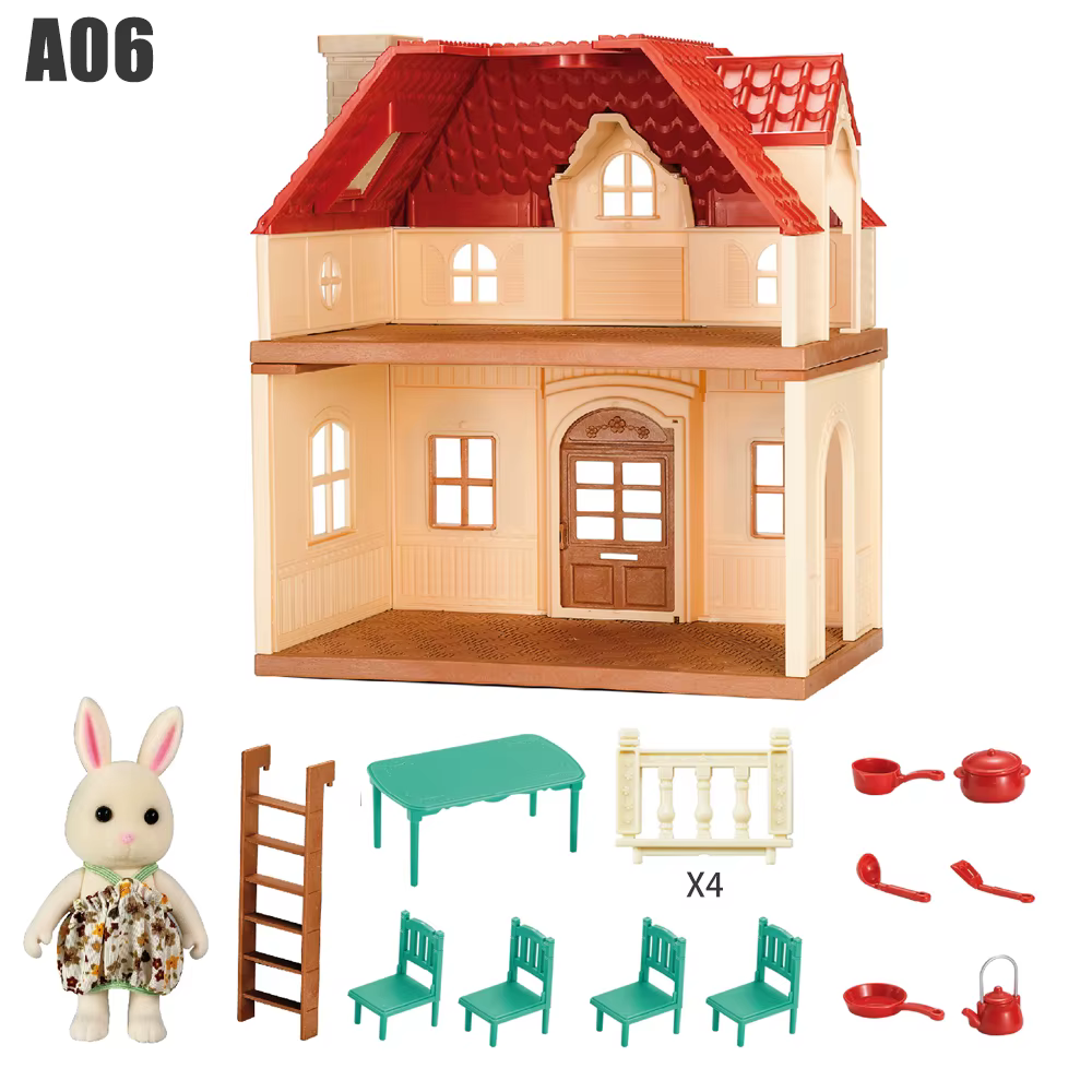 Forest Family Dollhouse A06