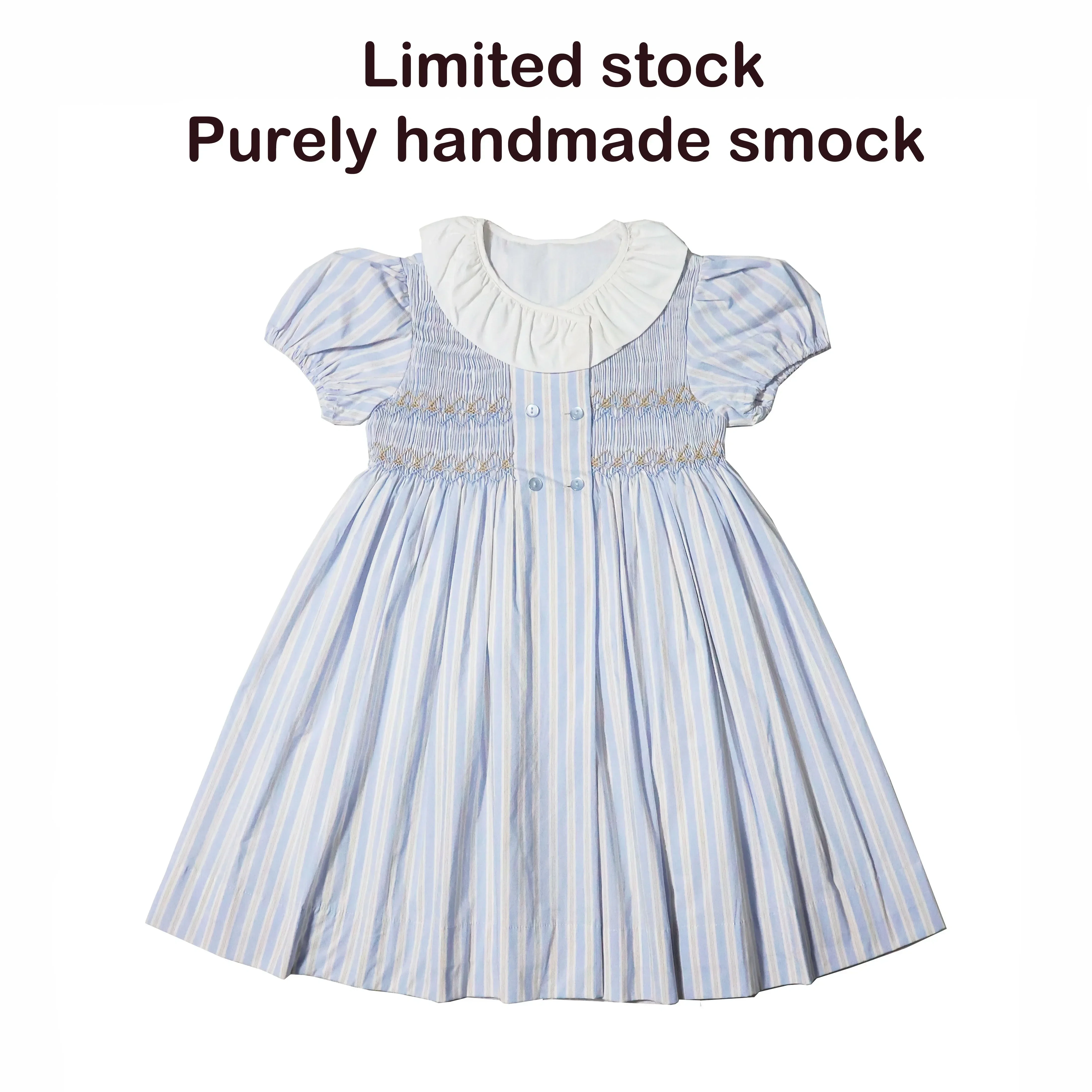 Heirloom Striped Collection – Short Sleeve Dress