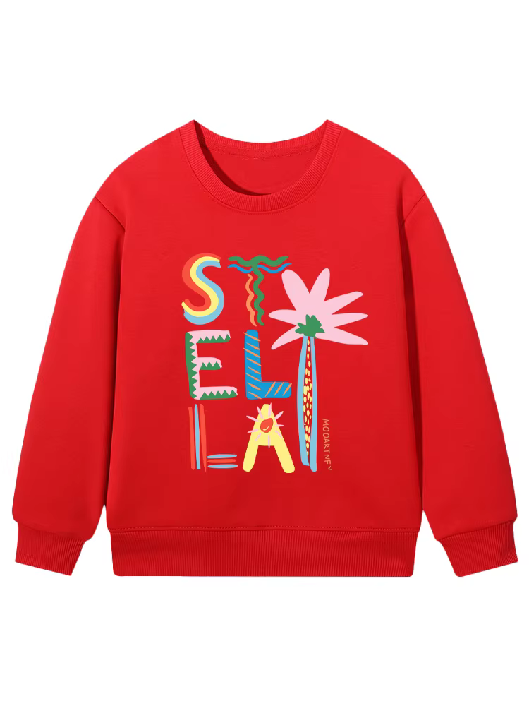 Girls' Stella Palm Graphic Sweatshirt — image 3