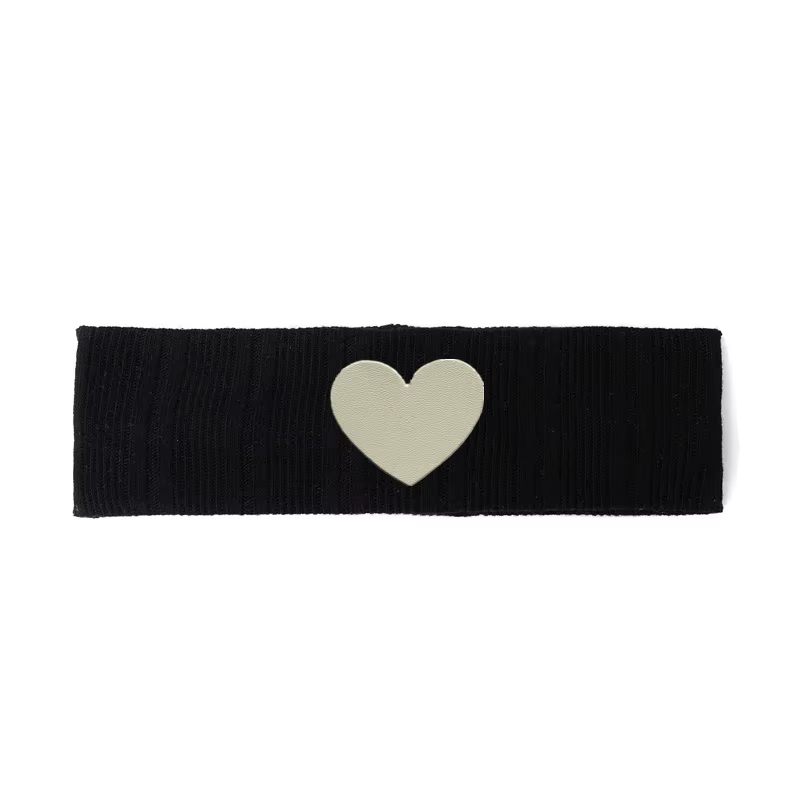 Chenille Heart Patch Headband — image 4