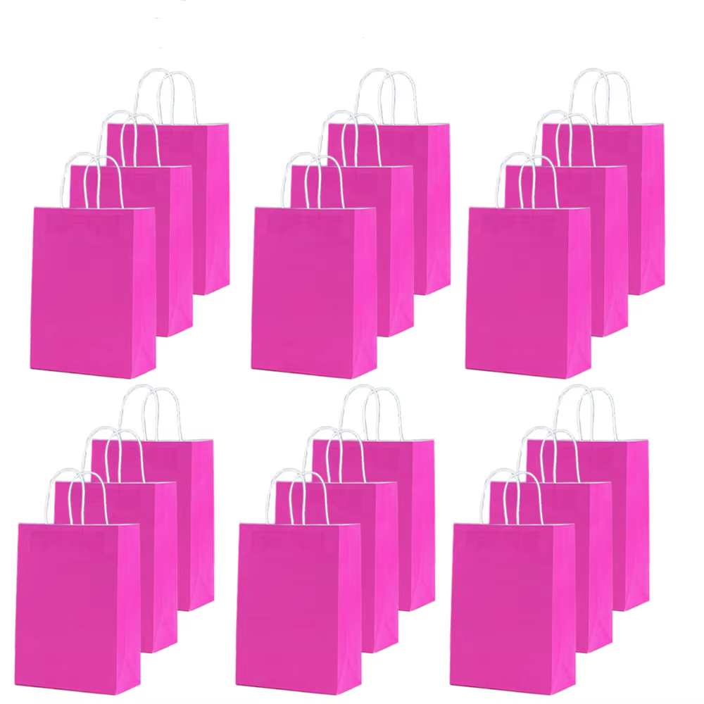Purple Gift Bags – 10 Pack