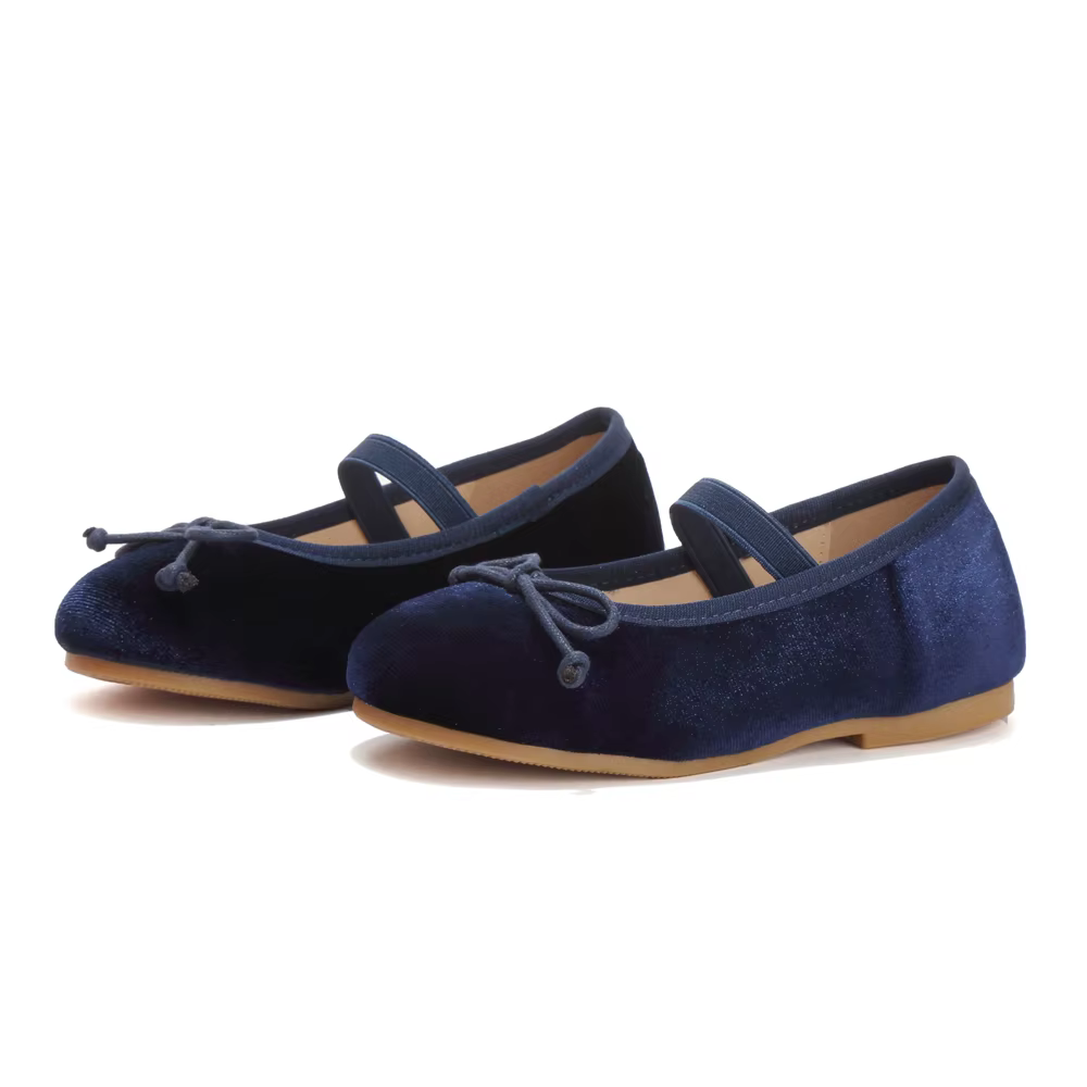 Blue Velvet Shoes – Style 4 – Ali Plus AW26