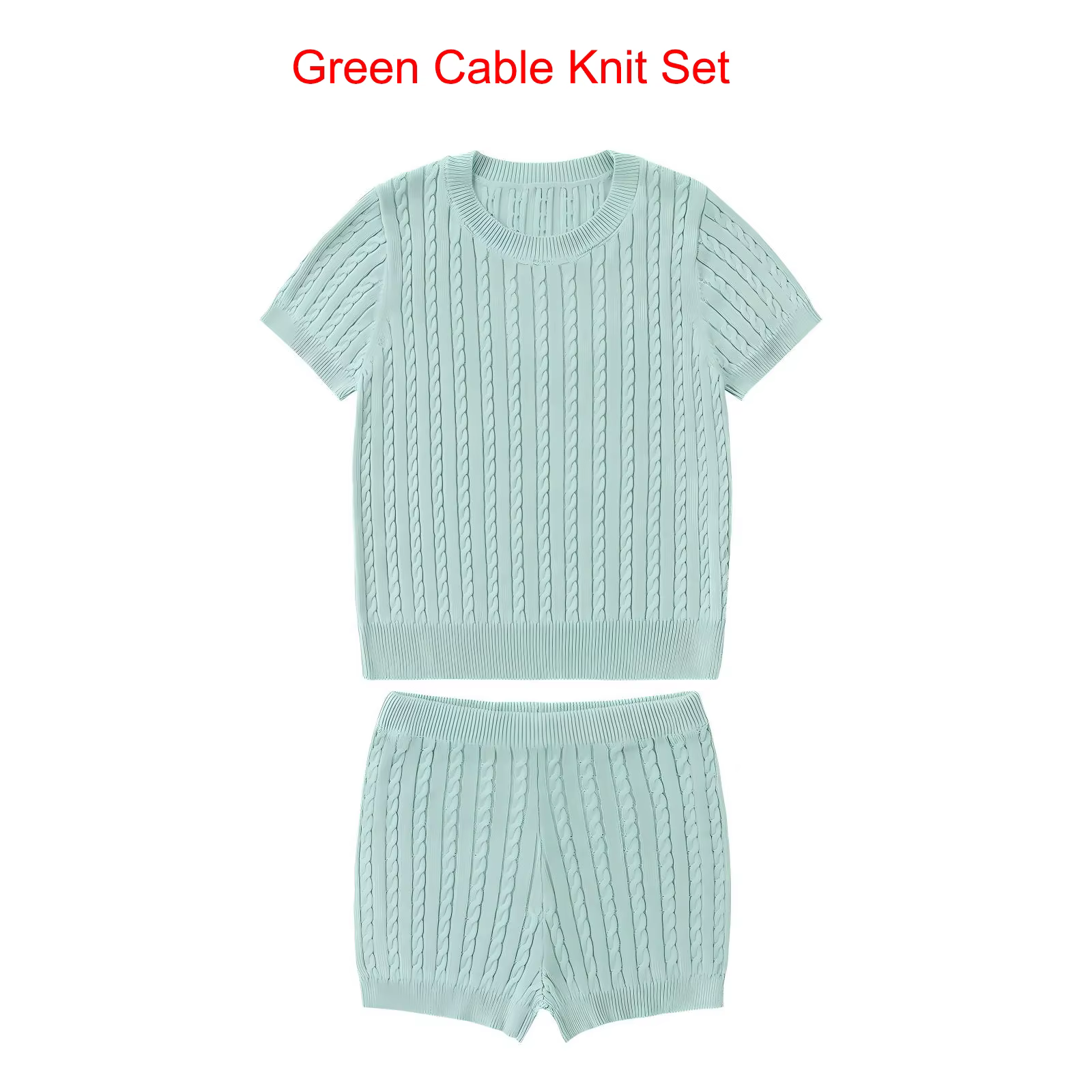 Sage Collection – Green Knitting Set