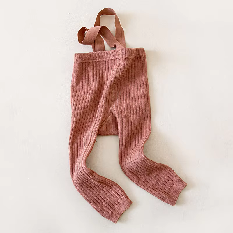Baby Suspender Knit Tights — image 6