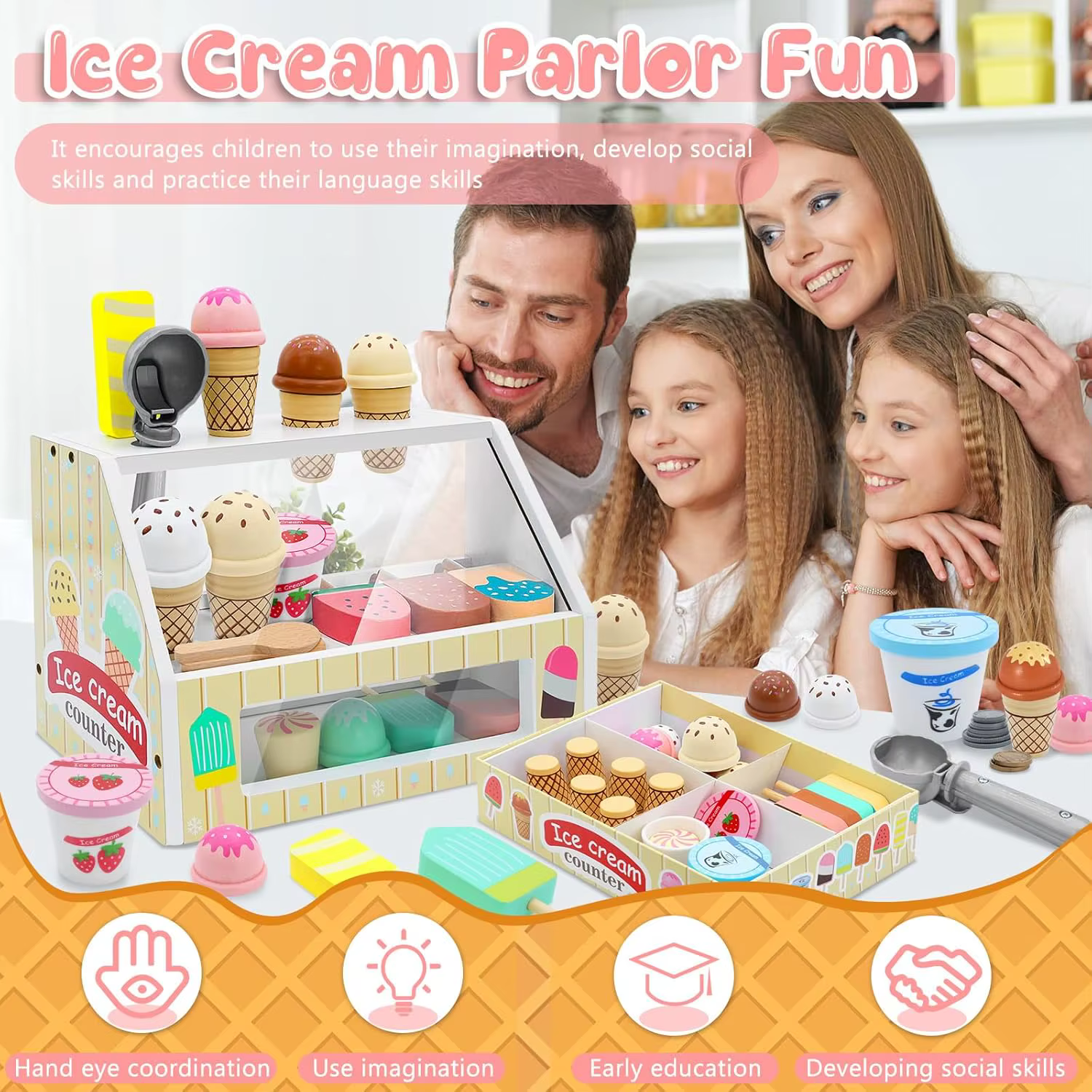 Ice Cream Counter Playset — image 2