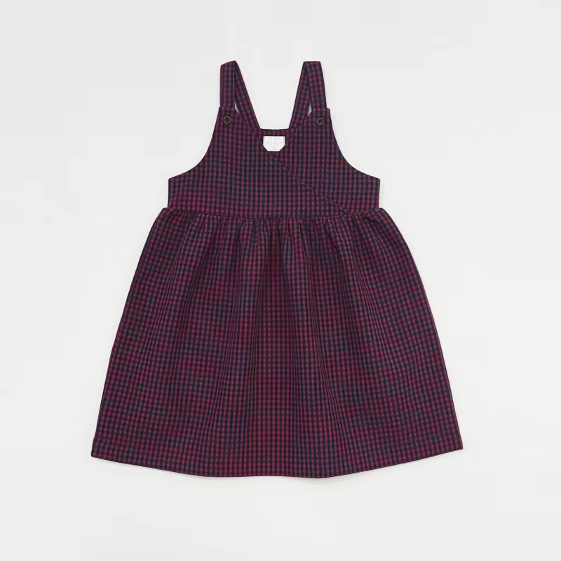 Checked Charm Gingham Jumper Dress – Ali & Co Checked Charm AW26