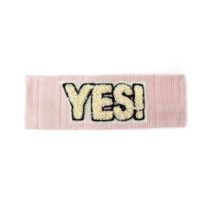 Chenille YES Patch Headband — image 5
