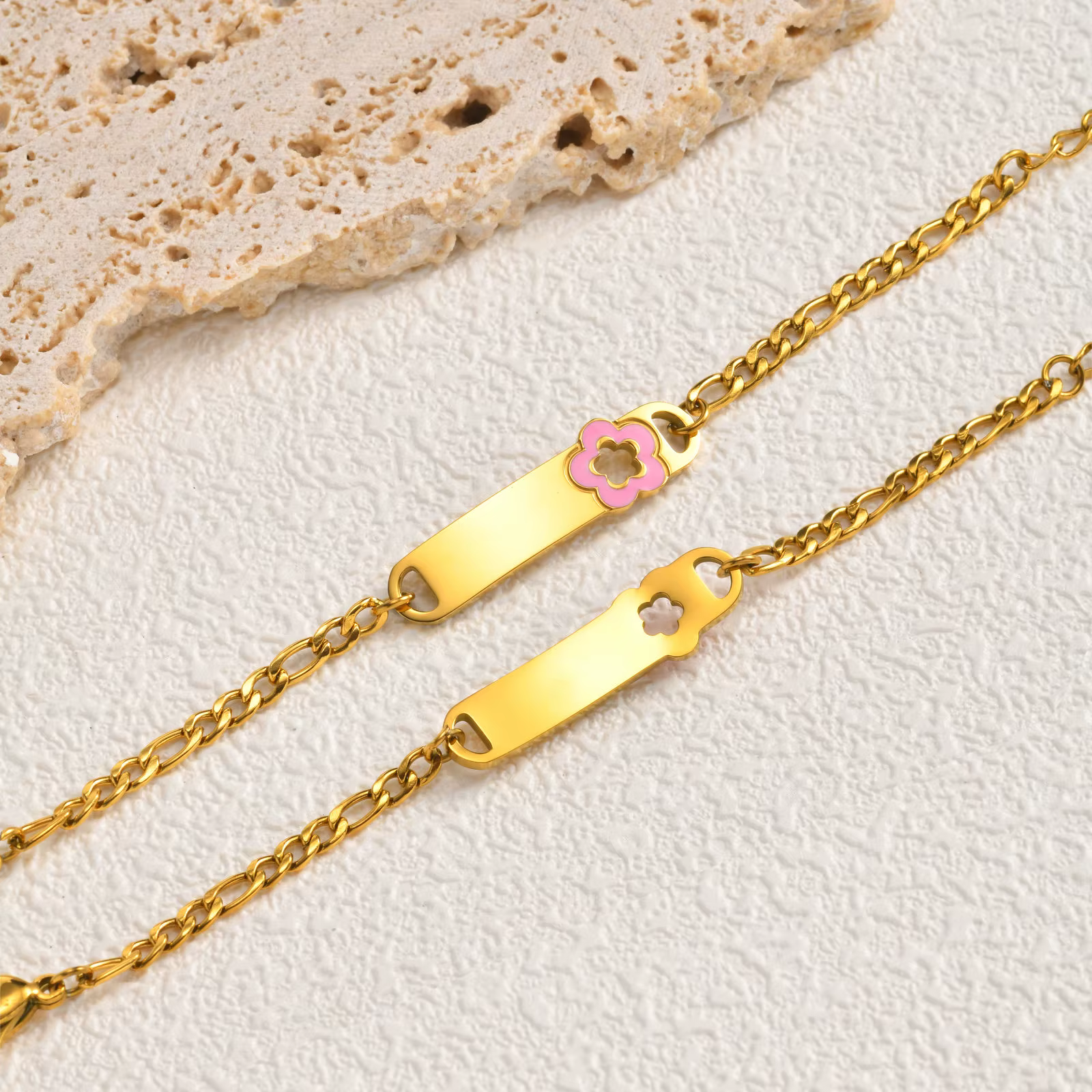 Personalised Flower Name Bracelet — image 4