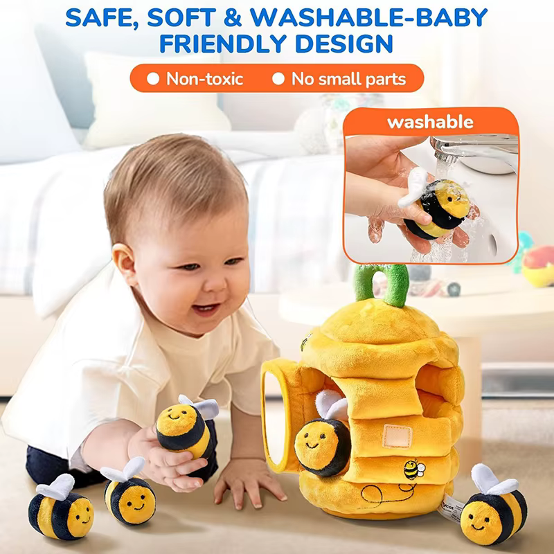 Beehive Sensory Plush Toy