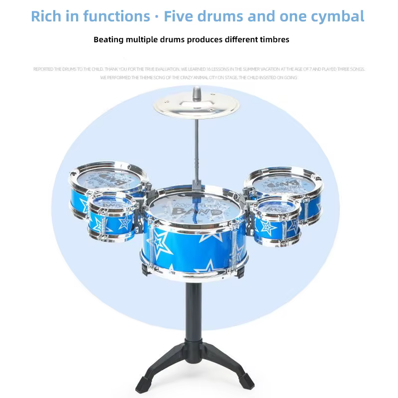Toddler Jazz Drum Kit – Black — image 3