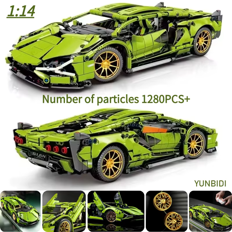 Technic Racing Car (1280+ pcs)