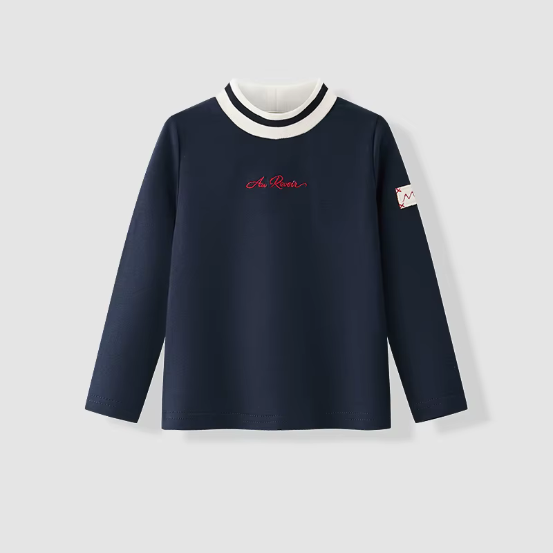 Au Revoir Collection – Dark Blue T-shirt