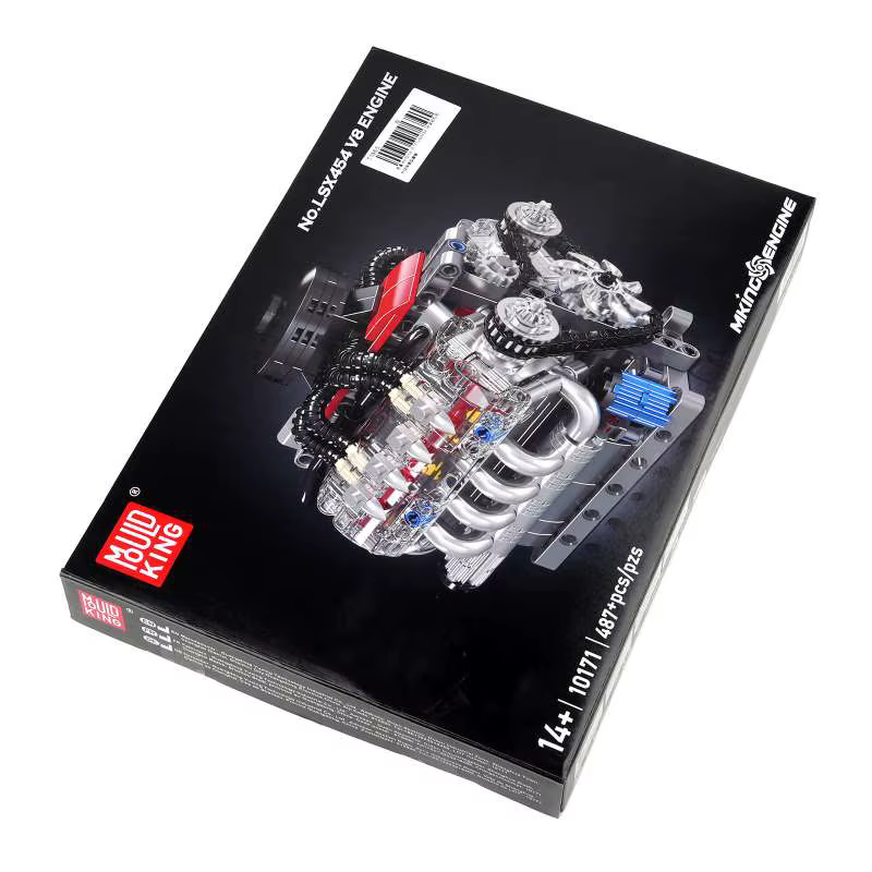Motorised V8 Engine Model Kit — image 6