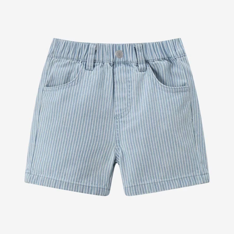 Pinstripe Denim Collection – Boys Shorts