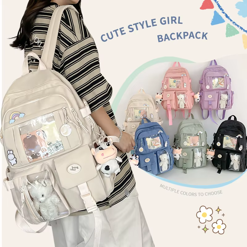 Girls’ Nylon Backpack