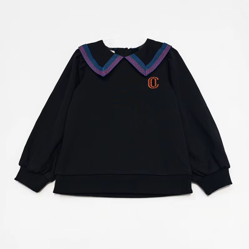Bold Borders Big-Collar Sweatshirt – Ali & Co Bold Borders AW26